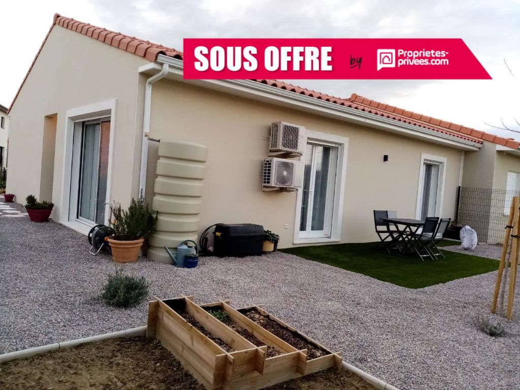 Le Boulou en exclusivité actuellement sous offre :Maison de plain-pied neuve 4 pièce(s) 80 m2