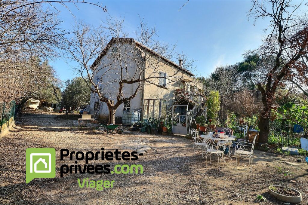 VIAGER OCCUPE - F90- Maison -  Nîmes proximité Bois des Espeisses