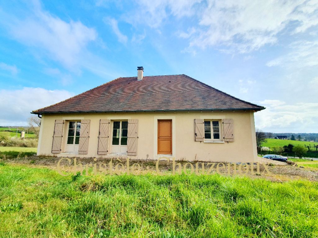 24210 Saint Rabier : Maison  de plain pied  avec 3000m² de terrain