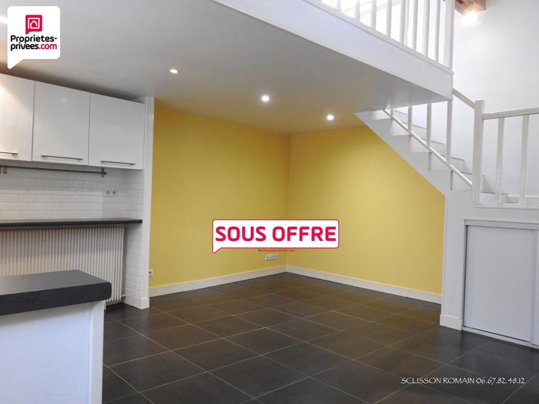 Loft Nonancourt 2 /3 pièce(s) - 69 m2 - plafond cathédrale - prix 98 990 Euros HAI