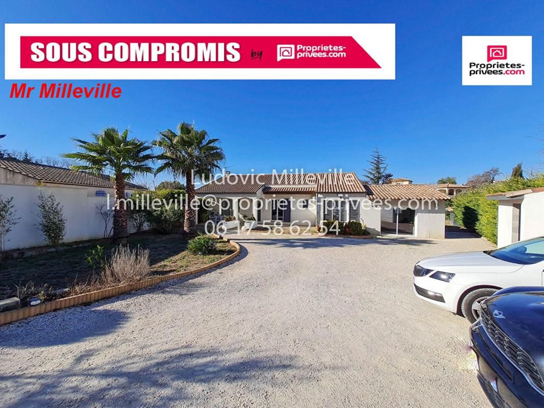 BELLE VILLA DE PLEIN PIED 142m² SUR TERRAIN DE 1525M²