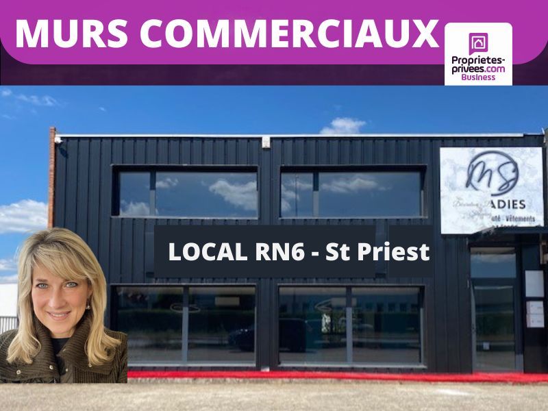 69800 SAINT PRIEST - MURS COMMERCIAUX , LOCAL 190 M²