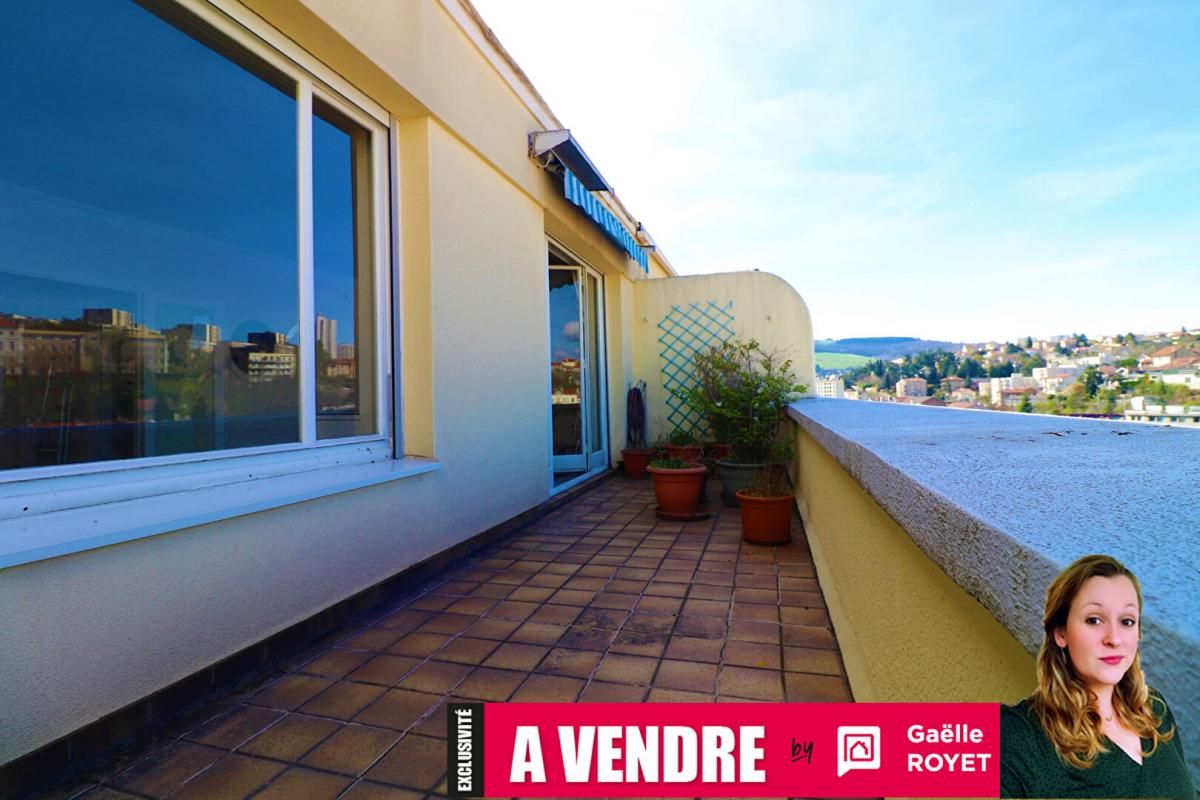 T3 68m² dernier étage avec terrasse et garage
