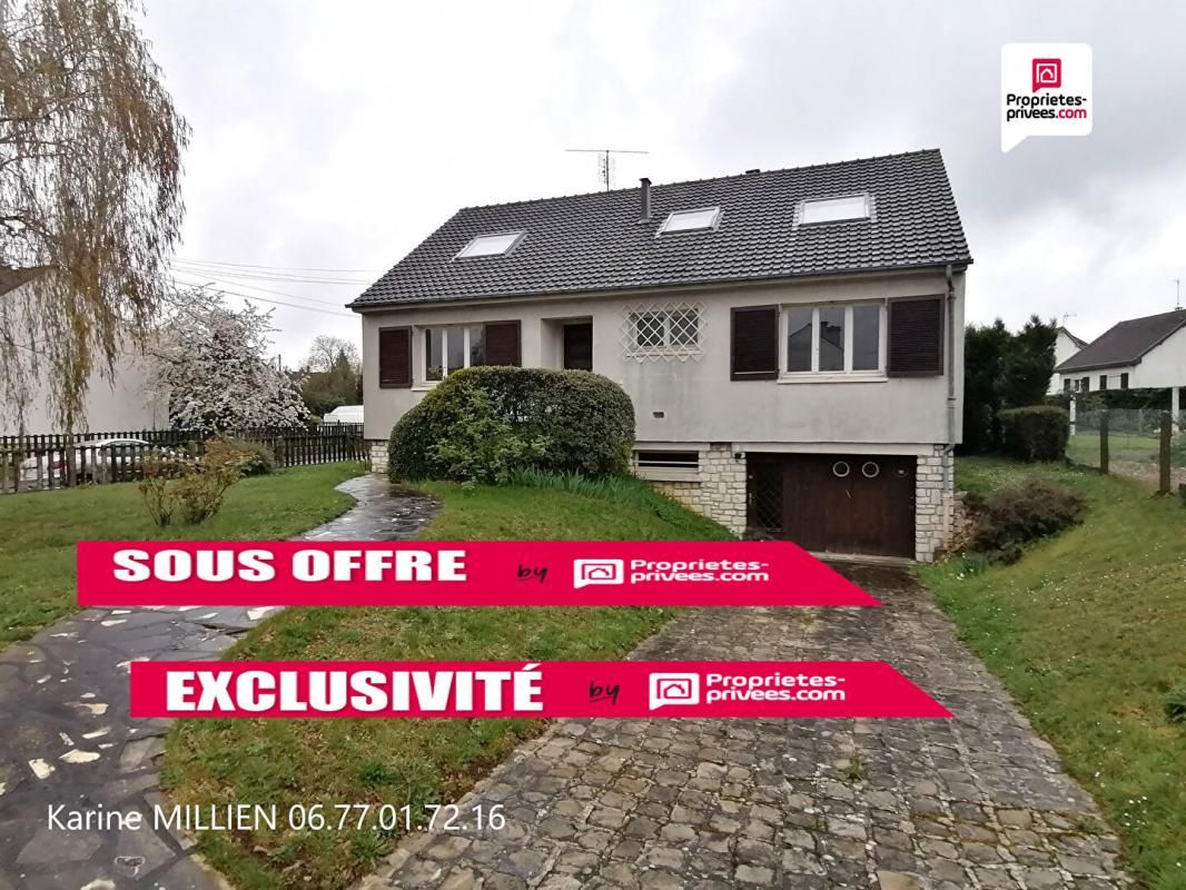 VERNOUILLET 28500 Maison individuelle sur sous-sol total - 1 étage - 4/5 chambres - Terrain - 220 458 HAI