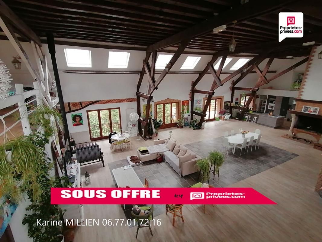 SAINT ANDRE DE L'EURE 27220 Maison individuelle sur sous sol total - 1 étage - 4 chambres - Terrain - 447 157 HAI