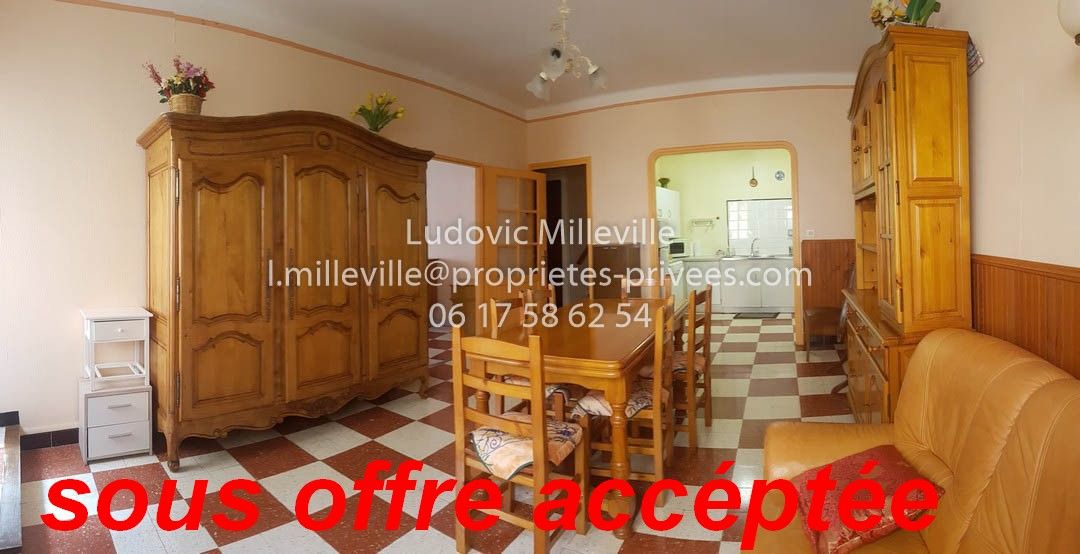 Maison type 7 de 135m² avec cours et annexes