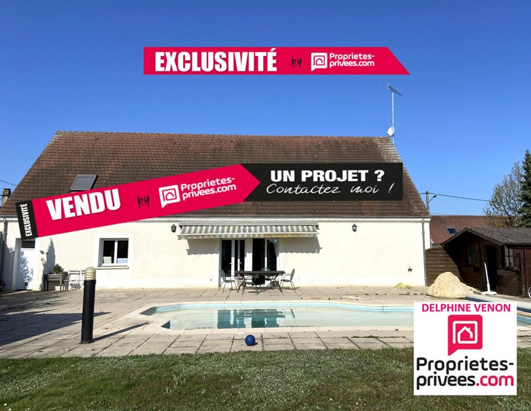 EXCLUSIVITE - Maison 5 chambres + garage avec piscine sur 1 002 m² à Châteauneuf Sur Loire 6 pièce(s) 237 m2