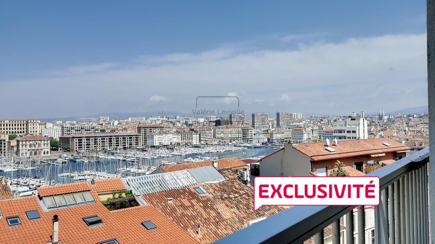 Marseille (13007) - ST VICTOR / VIEUX PORT - Exclusivité - DERNIER ETAGE + TERRASSE + VUE VIEUX PORT et VUE MER