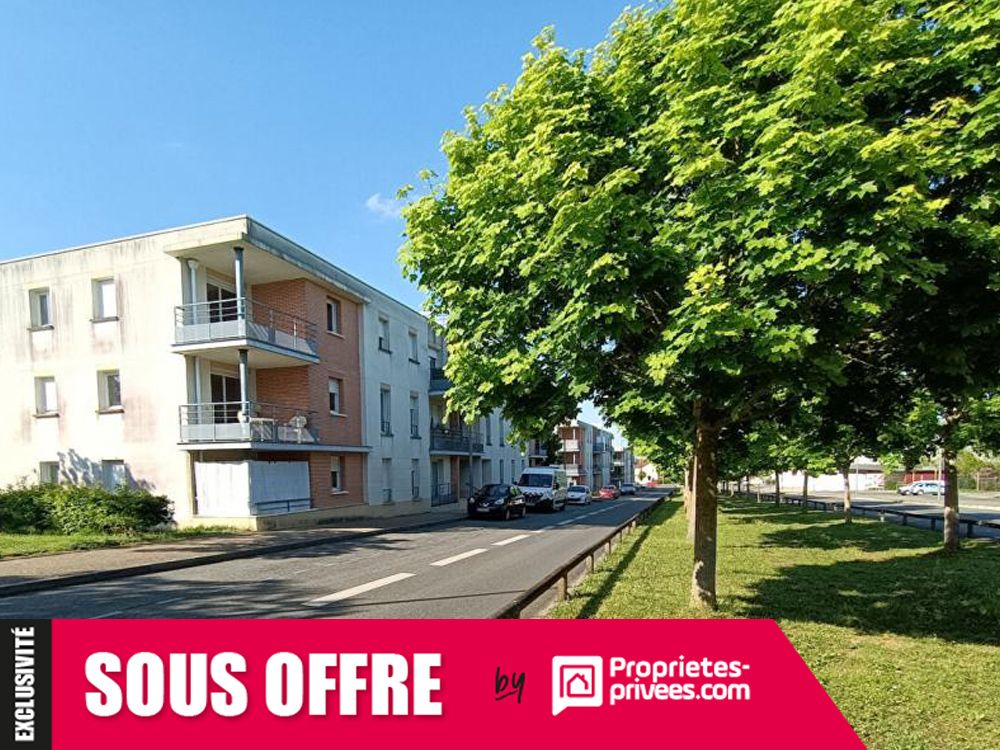 Appartement T2 de 44 m2 à Poitiers, 1er étage avec balcon