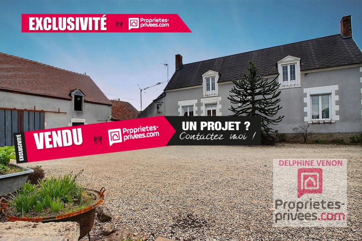 Exclusivité à Germigny des Prés proche Loire - Ferme + grange + écurie + étable hangar et dépendance sur 7 209 m²