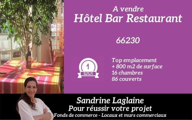 66230 PRATS DE MOLLO LA PRESTE - BAR HOTEL RESTAURANT 800 m2