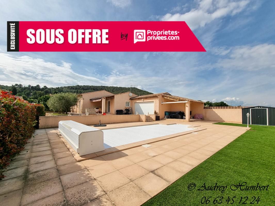 EN EXCLUSIVITE à CORBIERES, BELLE VILLA  T4 sur joli terrain de 1100 m² avec piscine