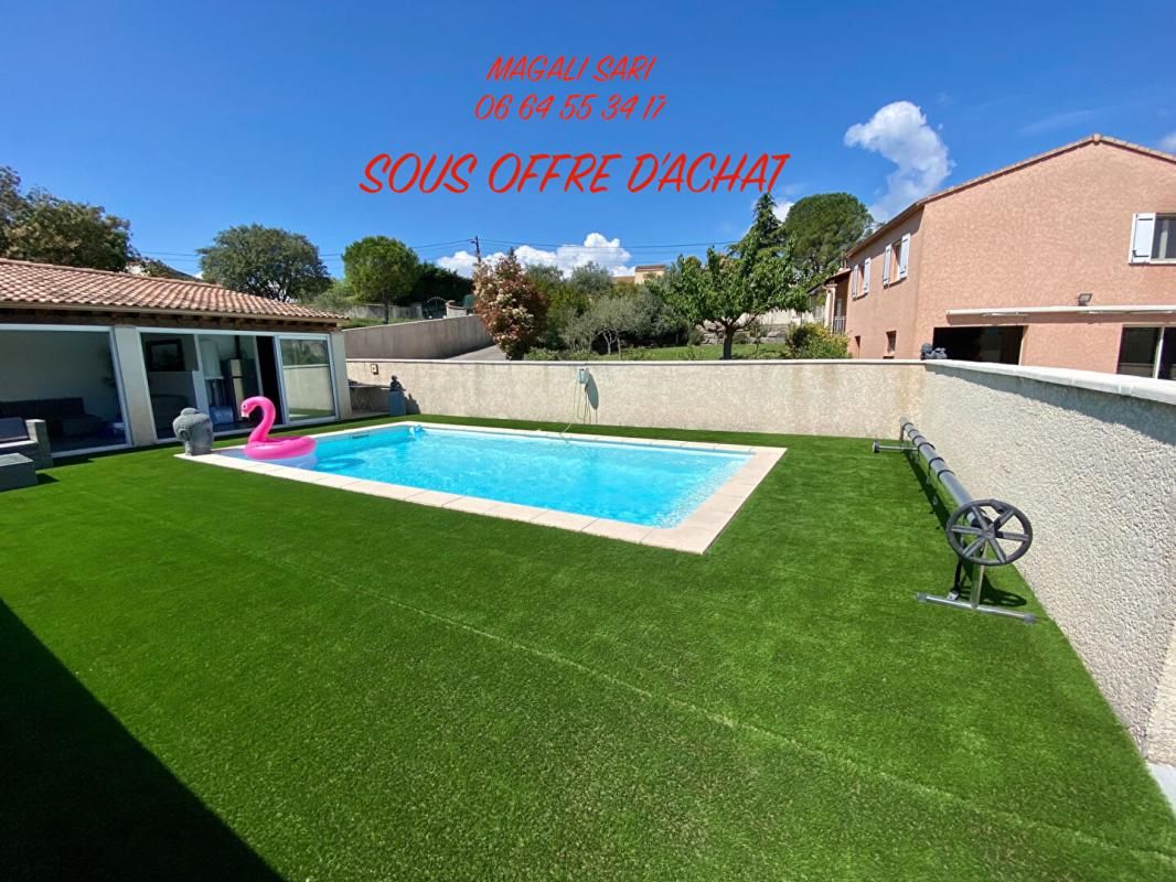 Villa Rousson 6 pièce(s) 130 m2 Piscine + Jacuzzi