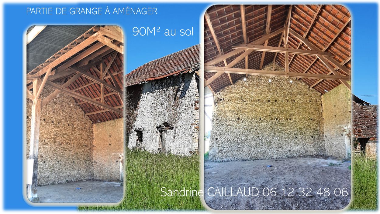 10MN HOUDAN (78550) - Grange en pierres à rénover - terrain 661m² - 97500 Euros HAI