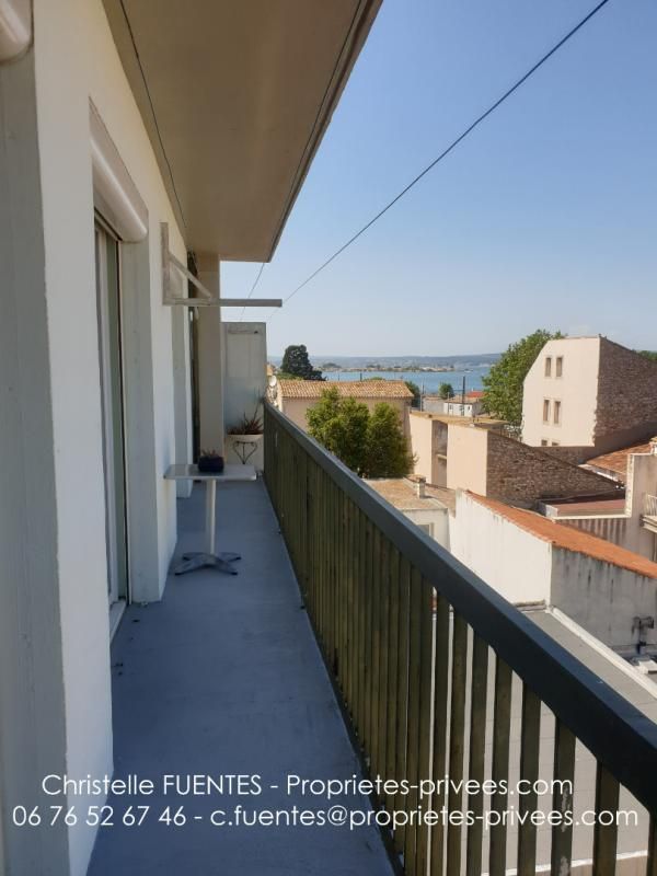 HERAULT - SETE (34200) - T4 - 106M2 - 3 CHAMBRES - 2 BALCONS TRAVERSANTS - GARAGE + CAVE