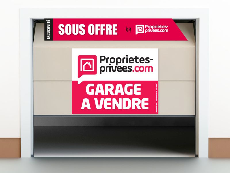 Lot de 5 garages fermés de 12m2 environ