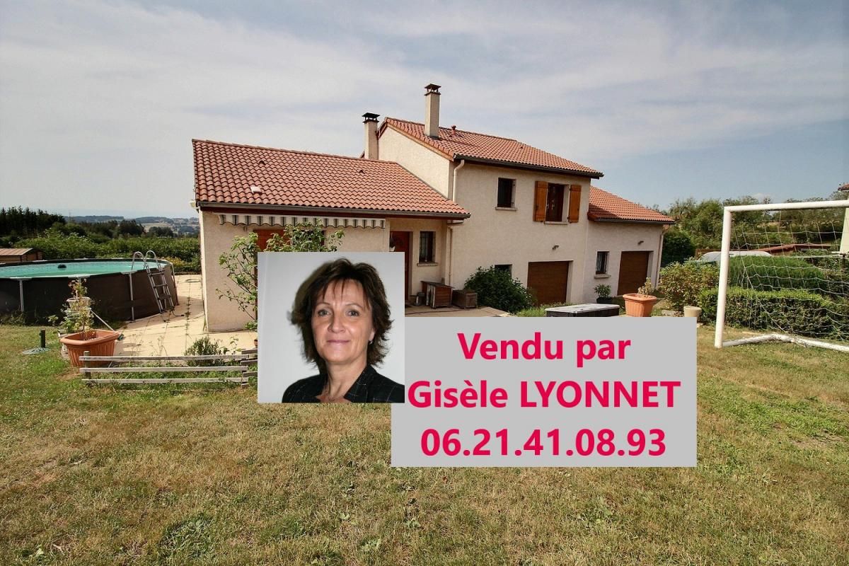 ST Romain-Lachalm 43620 Maison demi-décalée environ 92 m² 3 chambres terrain 1000 m²