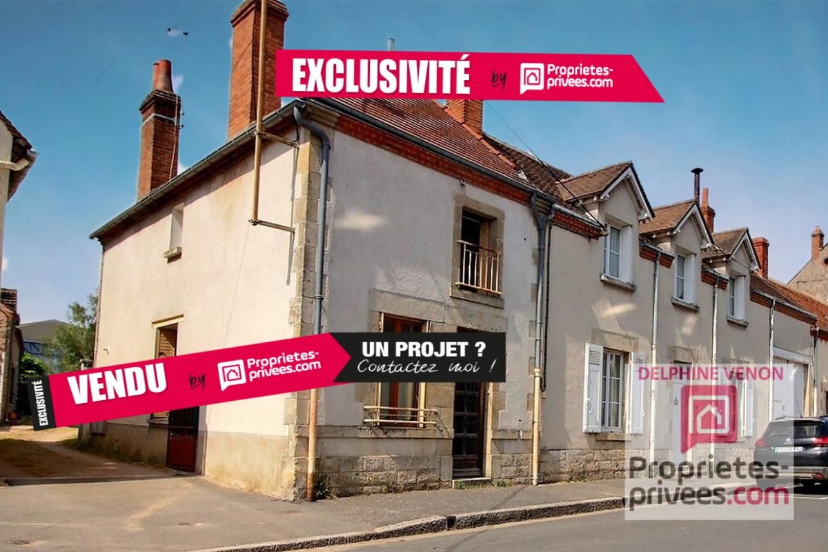 EXCLUSIVITE - Maison de ville à Châteauneuf Sur Loire + dépendances