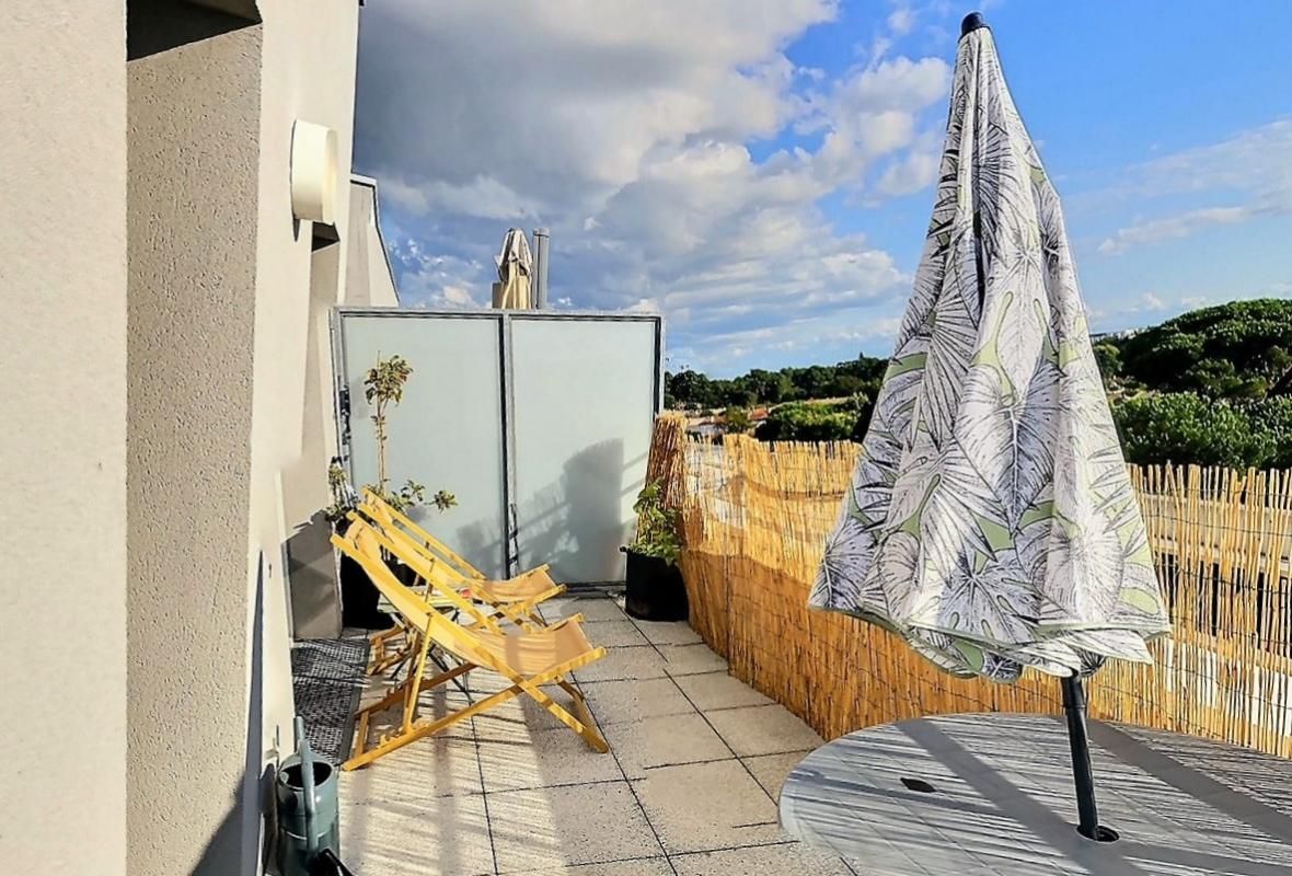 Dept 33 - Bordeaux-Mérignac - Appartement Duplex 4 pièce(s) 92m2 avec terrasse de 14m2, son balcon et jardin d'hiver 12m2