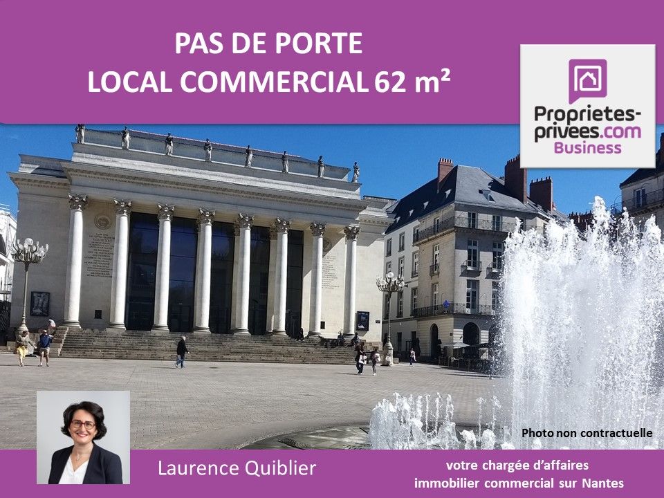 44000 NANTES - PAS DE PORTE A LOUER 62 m2