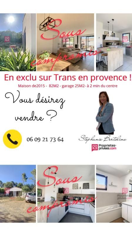 Maison Trans En Provence 3 pièce(s) 85 m2-566M2 de terrain