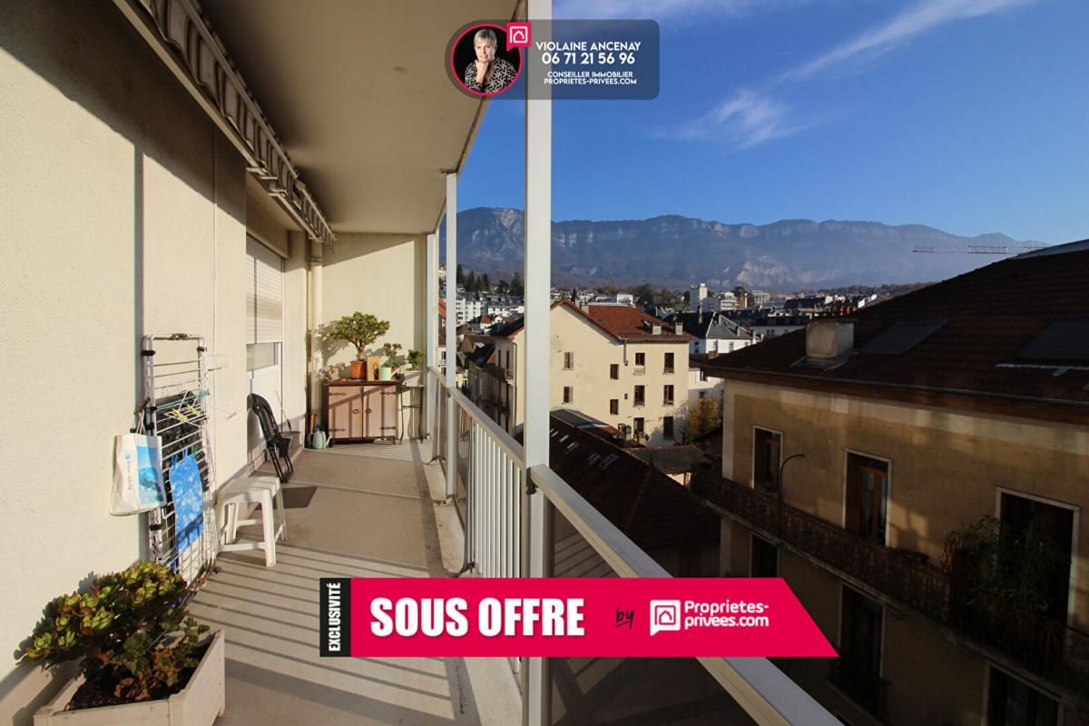 Appartement Aix Les Bains 3 pièce(s)  80m2 avec cave et parking