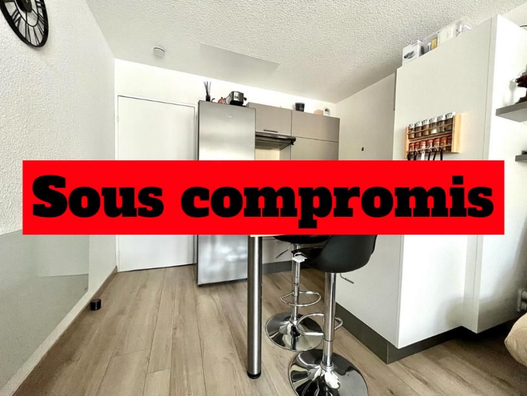 Carnon Plage Studio cabine avec loggia et parking privatif