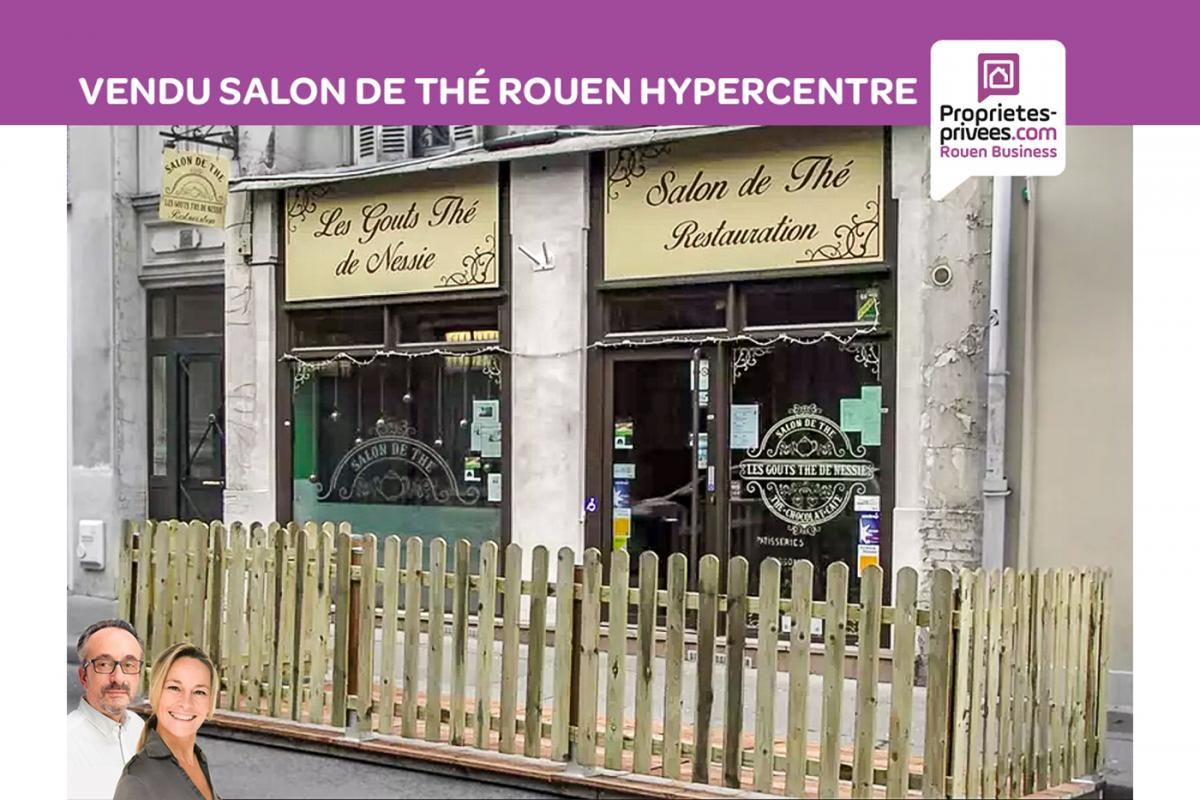 76000 ROUEN - SALON DE THE, SANDWICHERIE, SNACK, TERRASSE