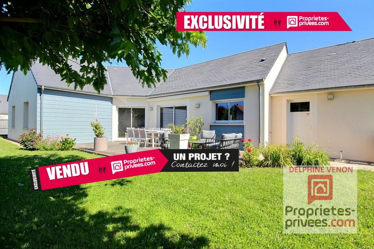EXCLUSIVITE - Maison de plain pied 4 chambres + garage sur un terrain de 1009 m² - Classe énergie A