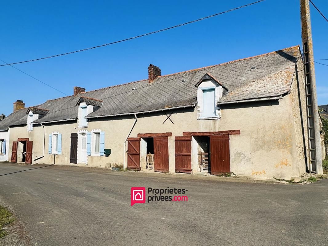 Maison campagne Erbray 2 pièce(s) 75 m2 - Terrain de 2307m²