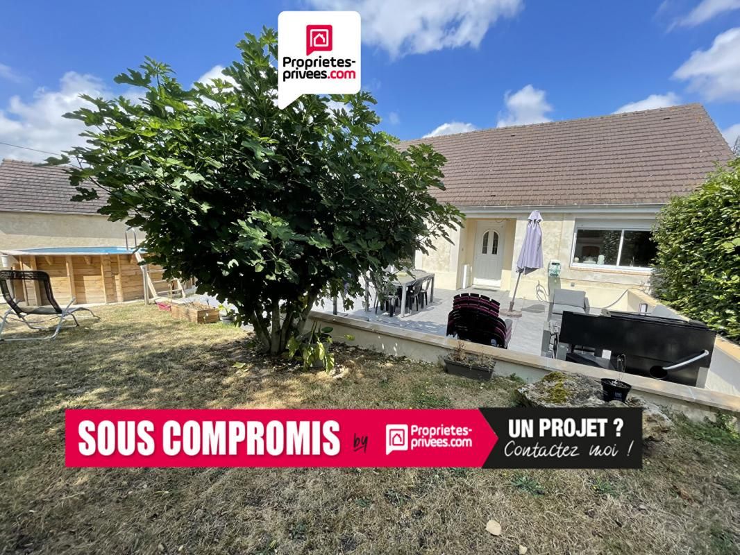 Maison Anet 5 pièce(s) 93m2 3 chambres jardin 900m2 garage piscine 257000 FAI