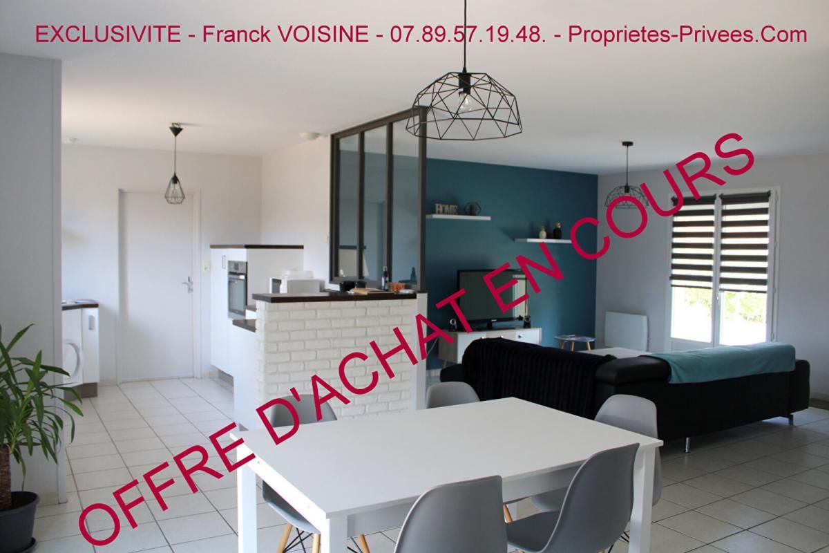 Maison Sèvremont - A VENDRE en EXCLUSIVITE - Plain-Pied - 3 Chambres - 90 m2 env sur jardin de 760 M2 env
