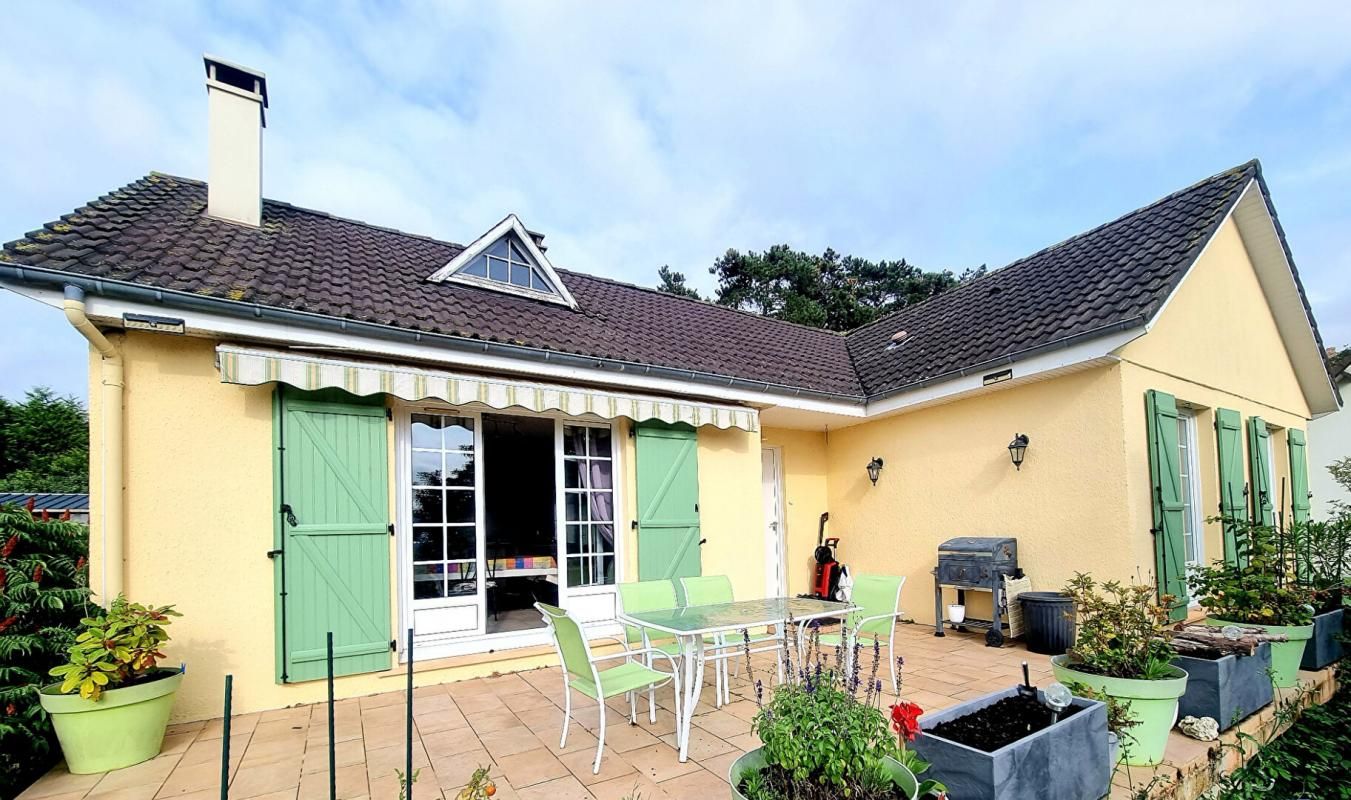 Epouville - Maison de plain-pied sur 96 m2 3 chambres sur sous-sol