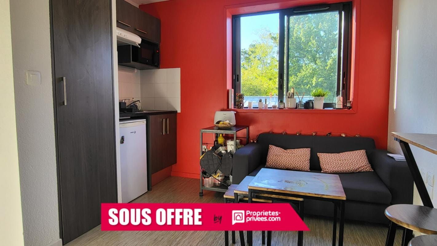 Appartement  2 pièce(s) 25.43 m2 vendu loué