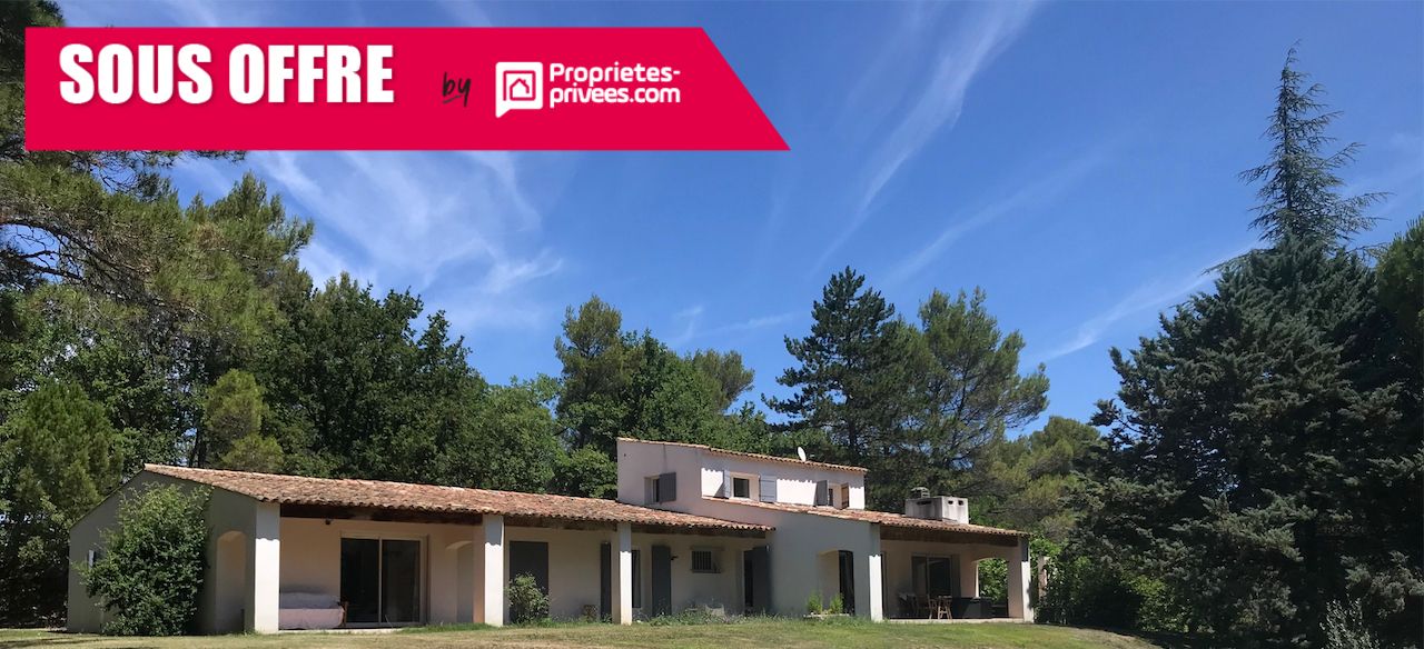 LE PUY STE REPARADE - VILLA  AVEC PISCINE ET  TERRAIN DE 1HA 68A 83CA