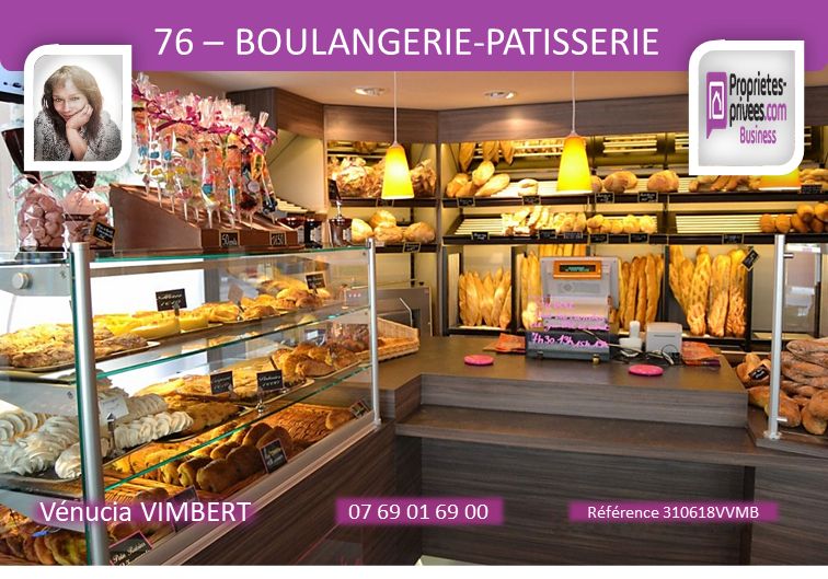 PROCHE ROUEN ! BOULANGERIE-PATISSERIE, 535 m² AVEC LOGEMENT