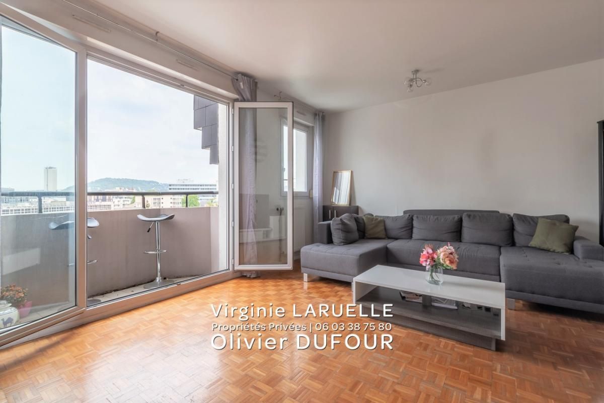 Rouen Appartement 3 chambres balcons parking