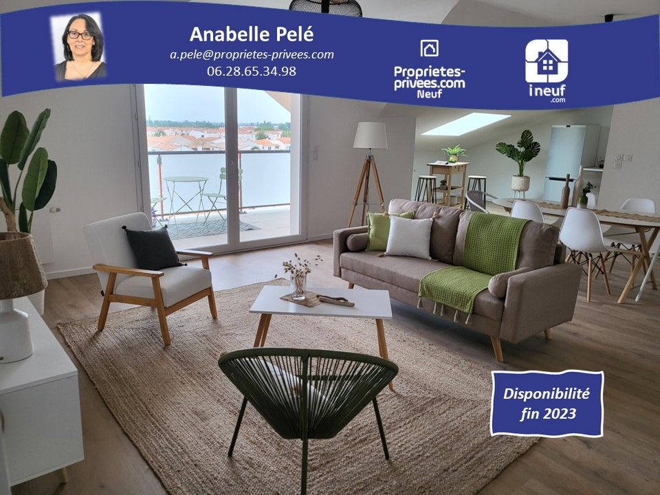 Saint Jean de Monts 85160, appartements 3 chambres 110 m²