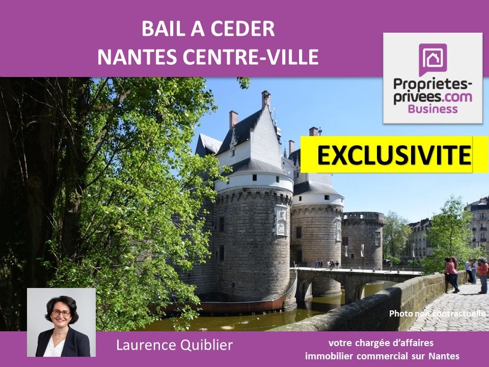 44000 NANTES - CESSION DE BAIL, LOCAL COMMERCIAL 50 m²