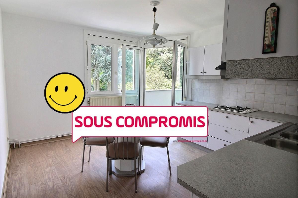 ***SOUS COMPROMIS*** Appartement  type T4 + garage  environ 85.85m² habitables au 1er étage  sans ascenseur