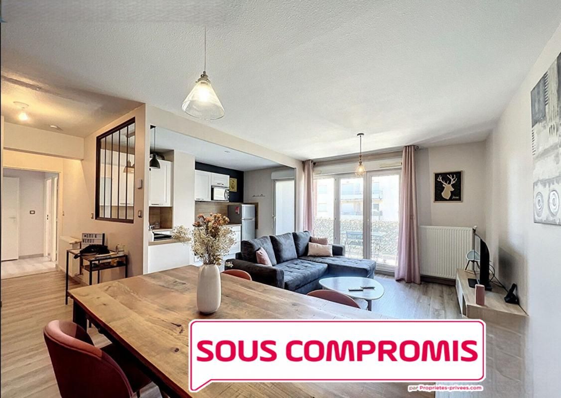 Saint Orens  3 pièce(s) 63.2 m2 au 2ème étage avec ascenseur