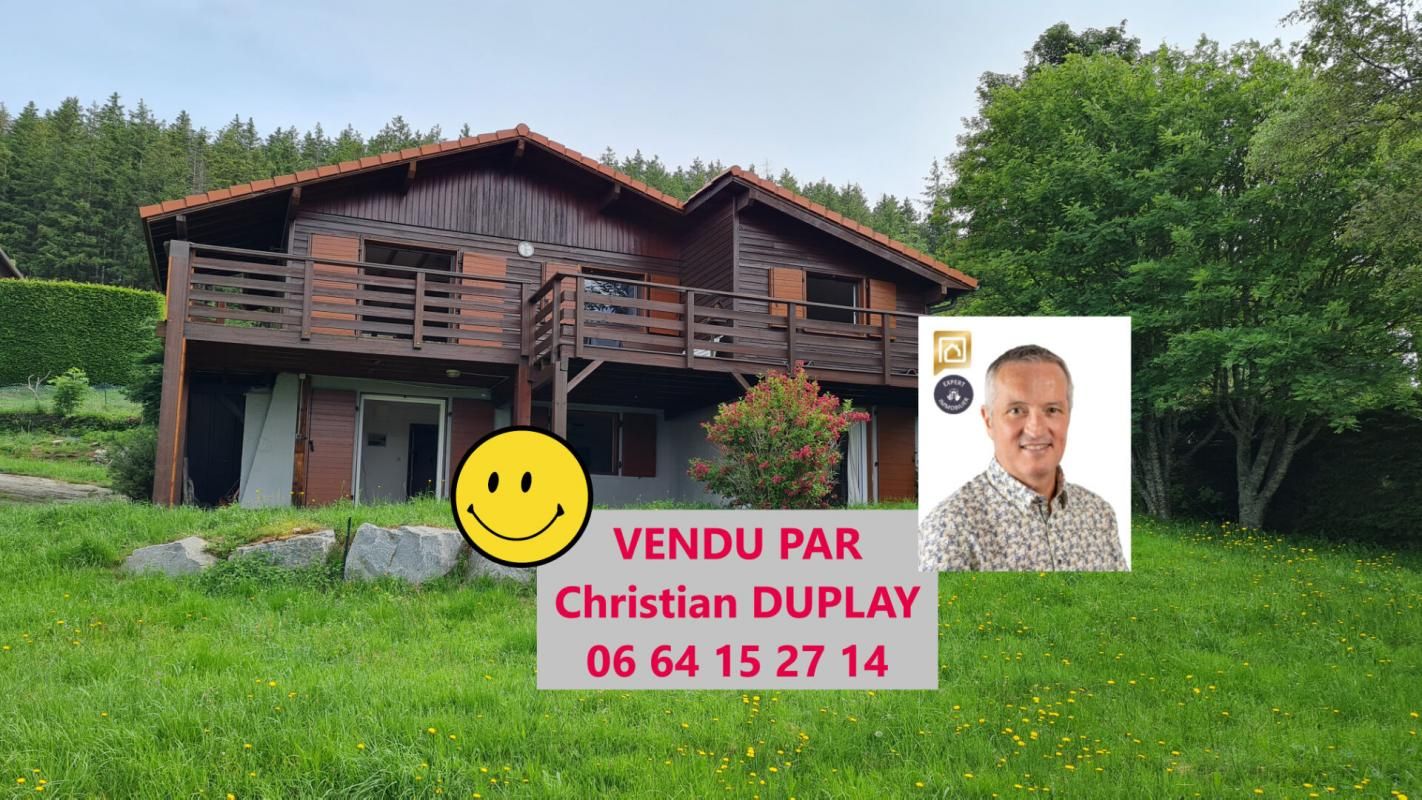 *** VENDU *** Chalet 152m² habitables 5 chambres sur 1700m² de terrain