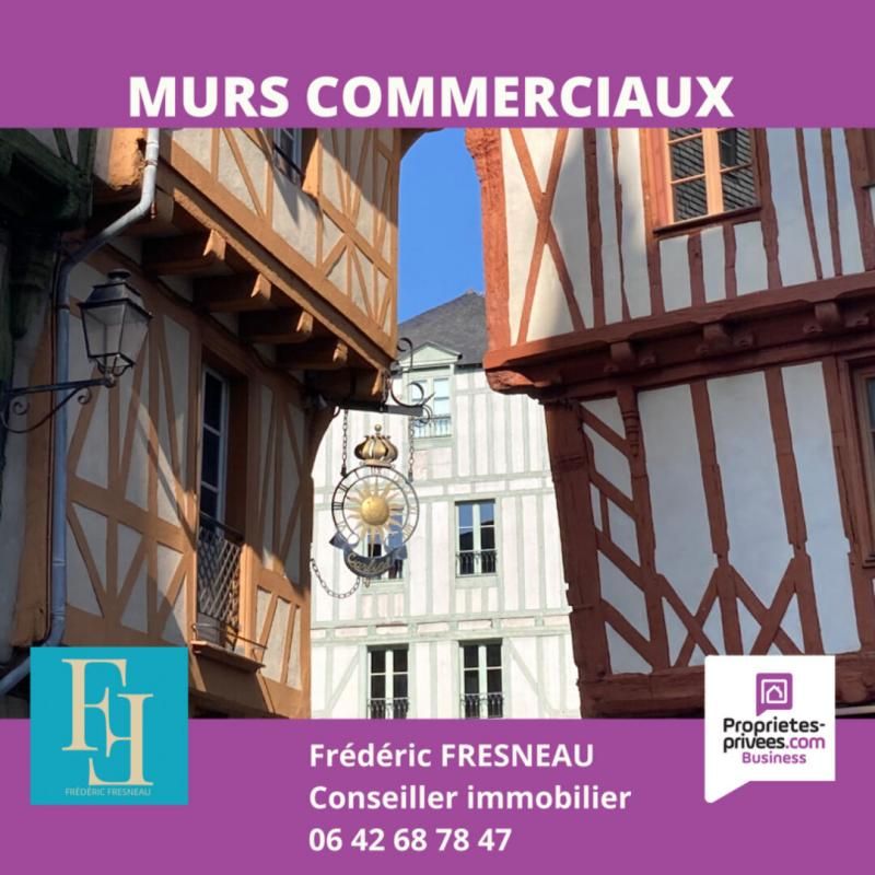 CENTRE VILLE DE VANNES - MURS COMMERCIAUX 90 m²