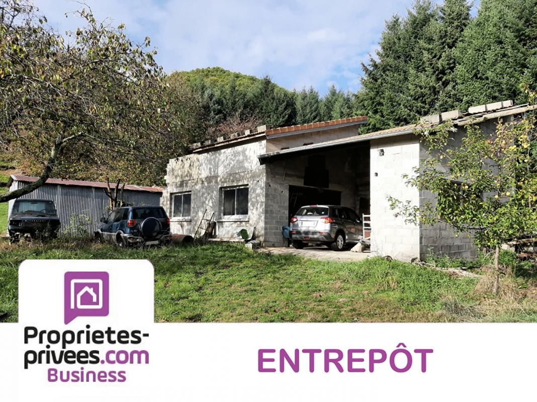 SECTEUR AUBENAS - Entrepôt / local industriel sur Terrain