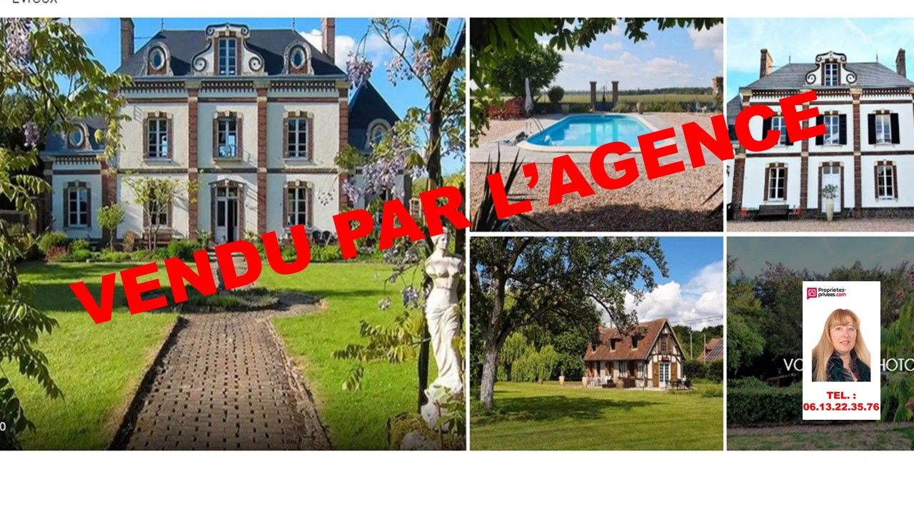 VENDU PAR L'AGENCE- Agréable château de 320 m2 au calme -  avec piscine, maison d'amis et bâtiments sur 3.2 hectares de terrain plat et arboré