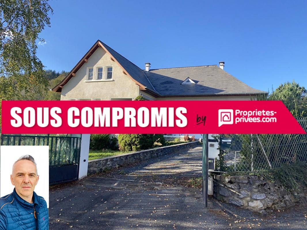 Commune à 10 minutes de LOURDES, maison 105 M2 , 1396 M2 terrain