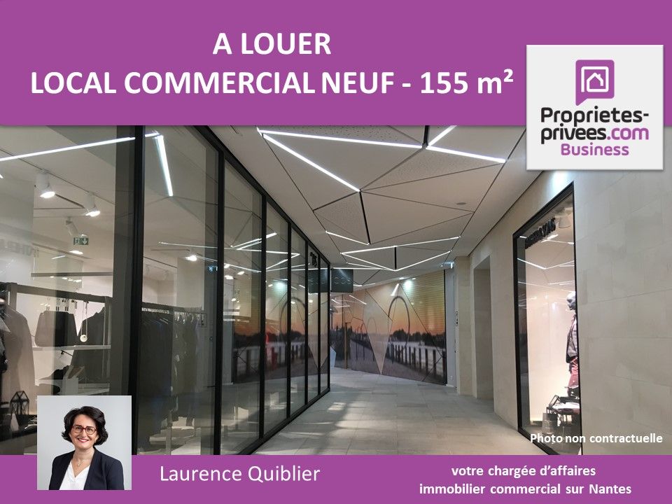 NANTES - BOUTIQUE  LOCAL COMMERCIAL 155 m²  GRANDE VITRINE