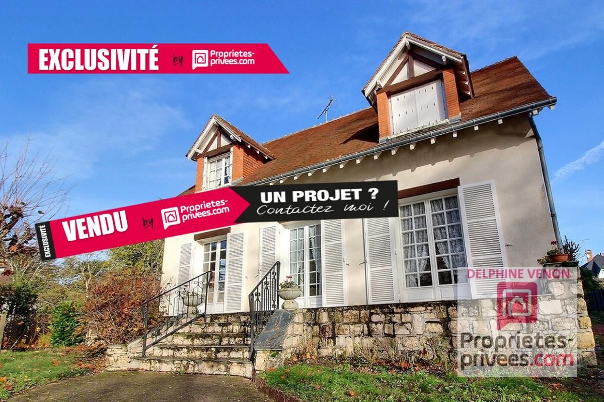Maison vue sur Loire à Chateauneuf Sur Loire sur un terrain de 760 m²