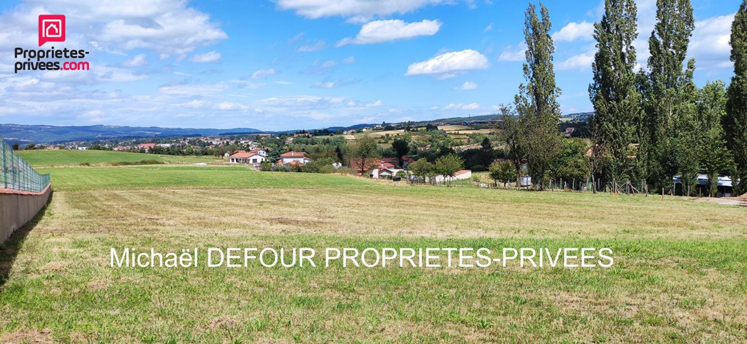 Monistrol-sur-Loire 43120 parcelle de terrain constructible de 1372 m²