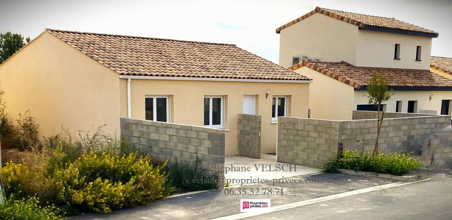 Maison neuve Capestang 5 pièce(s) 83 m2 - Terrain piscinable de 183 m2